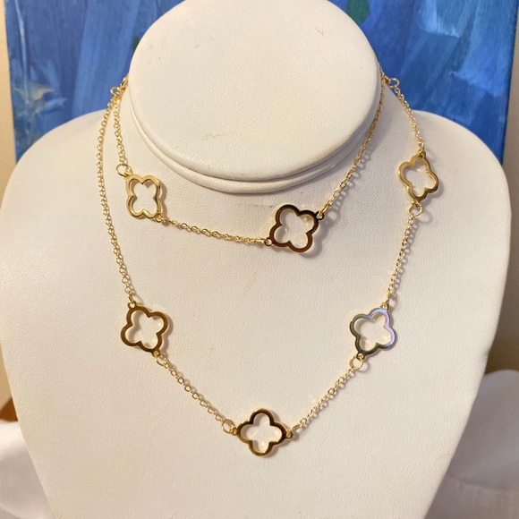 GYPSY STONE STATEMENT FASHION NECKLACE - Picture 6 of 14